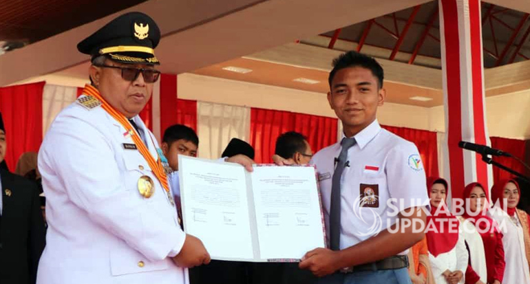 Tiga Pelajar Doa Bangsa Jadi Pengurus Inti di FPSH Kabupaten Sukabumi, Ini Pesan Aa Zaki!