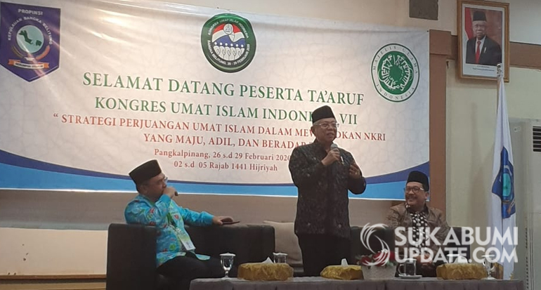 Aa Zaki Kenalkan FKDB on Farm Development di Kongres Umat Islam Indonesia