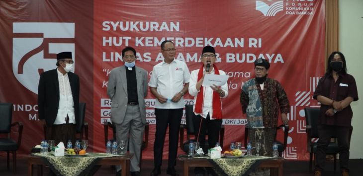 FKDB: Kemerdekaan RI ke-75 Harus Jadi Momen Bersatu Menuju Indonesia Maju, Pilpres Sudah Usai
