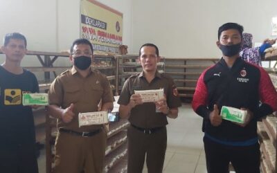 DINAS KOPERASI DAN UMKM KOTA PEKANBARU KUNJUNGI UKM TAHU TEMPE BINAAN FKDB
