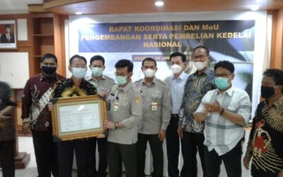 RAPAT KOORDINASI DAN MoU PENGEMBANGAN SERTA PEMBELIAN KEDELAI NASIONAL