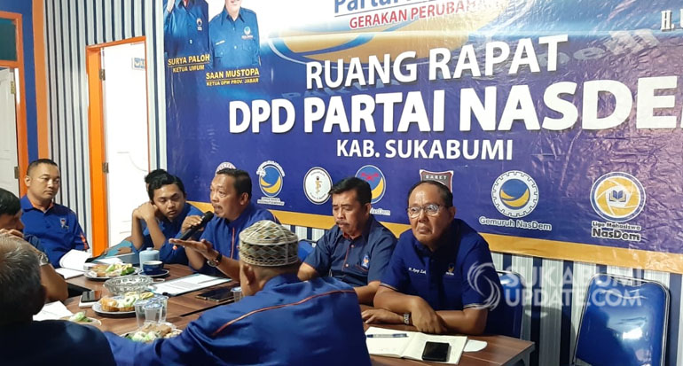 Silahkan Bergabung, DPD Partai NasDem Kabupaten Sukabumi Siap Melayani Masyarakat