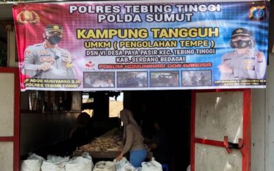 Pejabat Kepolisian Tebing Tinggi Apresiasi Unit Usaha Binaan FKDB