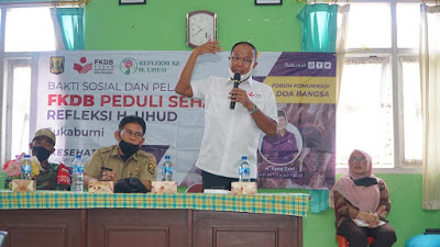 H. Ayep Zaki Gelar Pelatihan Refleksi H. Uhud di Kecamatan Cidolog, Sukabumi, Jawa Barat