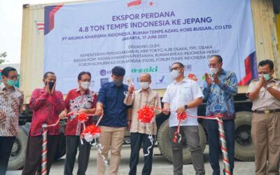 Catat Sejarah, FKDB Ekspor Tempe Azaki ke Jepang