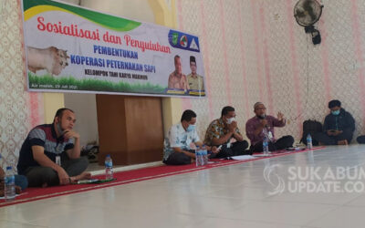 Kelompok Tani Karya Makmur Binaan FKDB Sosialisasikan Pembentukan Koperasi Peternakan Sapi
