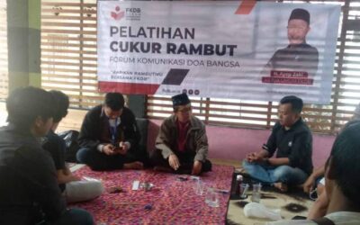 FKDB Gelar Pelatihan Cukur Rambut, Ayep Zaki: Dukung Ekonomi Masyarakat