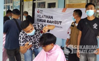 FKDB Lanjutkan Pelatihan Cukur Rambut di Cidolog Sukabumi