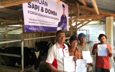 Program Paroan Sapi FKDB Tingkatkan Ekonomi Masyarakat Sukabumi