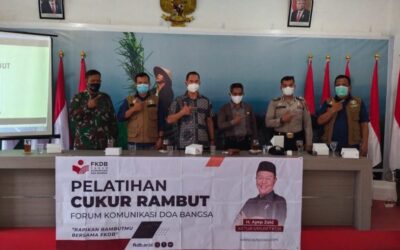 Pelatihan Cukur Rambut FKDB di Kecamatan Cicurug Diikuti Peserta dari Lima Desa