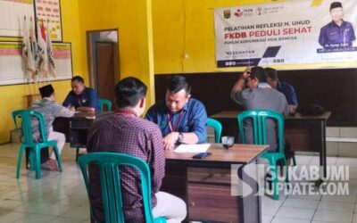 Peserta Pelatihan Refleksi FKDB di Cimanggu Sukabumi Ikut Ujikom