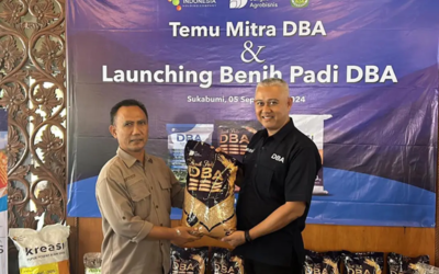 DBA Launching Benih Padi Unggul, Inovasi untuk Pertanian Indonesia Lebih Produktif