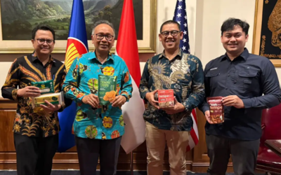 Ketua Umum FKDB Diterima Konjen RI di New York Amerika Serikat